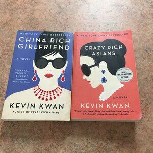 2 kevin kwan paperback books